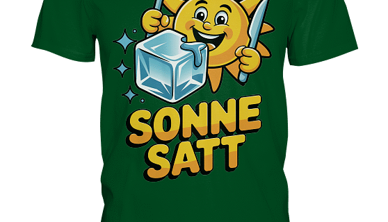 Sonne Satt Damen Eisblock Sommer Shirt - Premium Shirt